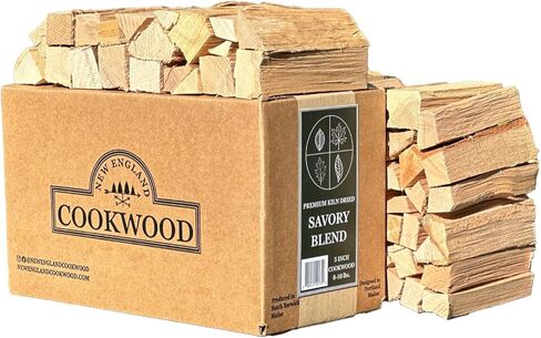 محمص البلوط 5 بوصة الطبخ العالمي الحطب - 14 رطل. ~ 1000CUIN الفرن الممتاز تجفيف الخشب للطهي للشوايات والمدخنين و Ooni ، Solo ، Bertello Pizza Ovens (خشب البلوط الأحمر والأبيض) in Kuwait