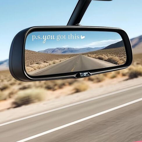 4 x You Are Amazing Rearview Mirror Decal,Car Decal For Women,Rear View Mirror Sticker,Car Window Decal,Vanity Mirror Decal,Affirmation Sticker,Water Bottle Sticker,Car Mirror Sticker,Tumblers Sticker in Kuwait