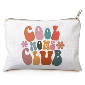 هدية Cool Moms Moms Club ، حقيبة مكياج أمي ، حقيبة يد رائعة ، هدية للأم ، هدية عيد الأم ، هدية أمي جديدة ، هدية عيد ميلاد أمي ، حياة أمي (Cool Moms Club)
