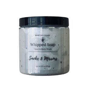 Whipped Goat's Milk Soap, Creamy Lather, Moisturizing Formula (5.5 oz (155 g), Black Raspberry Vanilla)