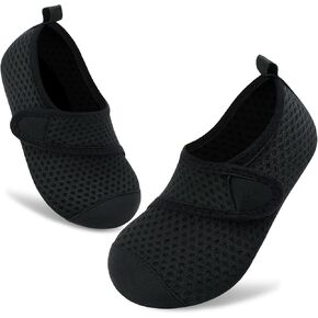 VIFUUR Kids Water Shoes Girls Boys Quick Dry Aqua Socks for Beach Swim Outdoor Sports Gradient Rainbow 26/27