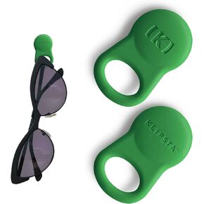 SPEX Glasses Clips (2-pack) - Magnetic Glasses Holder for Clothes. Eyewear Strap Alternative, ID Badge Holder.