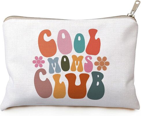 Cool Moms Club Gift, Mom Makeup Bag, Cool Mom Handbag, Gift For Mother, Mother's Day Gift, New Mom Gift, Mom Birthday Gift, Mom Life (Cool Moms Club) in Saudi Arabia