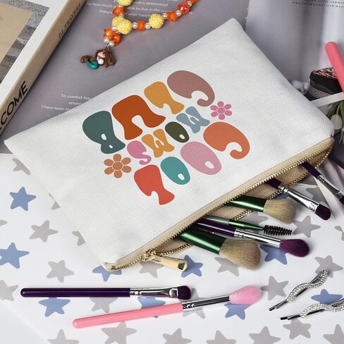 Cool Moms Club Gift, Mom Makeup Bag, Cool Mom Handbag, Gift For Mother, Mother's Day Gift, New Mom Gift, Mom Birthday Gift, Mom Life (Cool Moms Club) in Saudi Arabia