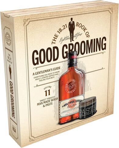 18.21 Man Made Men's Book of Good Grooming Gift Set in Saudi Arabia
