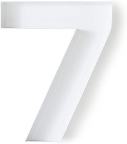 Soul & Lane Fillable Cardboard Number Charcuterie Board Box, Large Paper Mache Numbers Shaped Cutout for Food, White Hollow Gift Tray for Birthday and Party Decor, Number 1 in Saudi Arabia