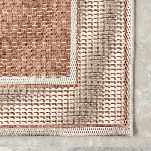 nuLOOM Gris Contemporary Indoor/Outdoor Area Rug, 4x6, Beige in Saudi Arabia