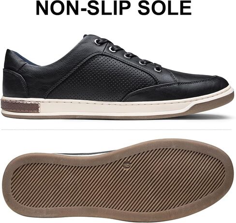 Jousen Men's Fashion Sneakers Classic Retro Casual Shoes for Men Breathable Business Dress Sneaker in Kuwait