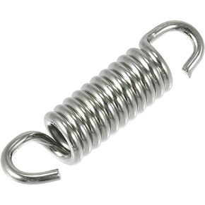Motoforti Motorcycles Universal Exhaust Pipe Spring 43mm 1.7" Stainless Steel Exhaust Pipe Spring Hook Modified Accessory