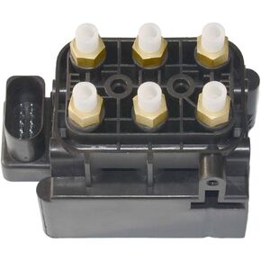 Air Suspension Compressor w/Relay Replacement for 2011-2016 Jeep Grand Cherokee WK2, 2013-2016 Ram 1500, 68041137AE 600640300A 68204387 GELUOXI