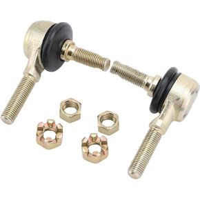 WOOSTAR 10mm x 10mm Tie Rod End Replacement for ATV Dirt Pit Bike Go Kart Moped Scooter Mud Mower Package of 2