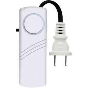 Power Failure Alarm,Automatic Power Cut Failure Alerter,120db LED Indicator Smart Alarm Warning Siren,Power Cut Alarm(Needs 9V Battery,Not Included) (1pc Power by 9V Battery)