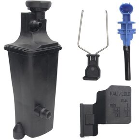 17137787039 Front Engine Coolant Reservoir Kits w/Sensor & Cap Compatible with BMW E46 E83 E53 320i 323Ci 323i 325Ci 325i 325xi 328Ci 328i 330Ci 330i 330xi X3 X5 Replaces 603-535 17117573781