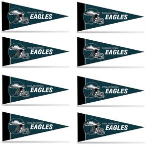 Rico Philadelphia Eagles 8 Piece Mini Pennant Set