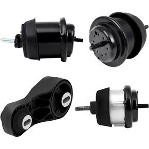 OCPTY Engine Motor and Trans Mount Compatible with 2009-2016 for GMC Acadia/for Saturn Outlook 3.6L/2009-2017 for Buick Enclave/for Chevy Traverse,3.6L # A5549HY A5548HY A5444 A5458HY 4PCS