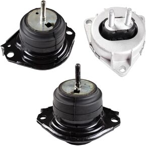 Engine Motor & Transmission Mounts Set Compatible with 11-19 Jeep Grand Cherokee 3.6L 5.7L RWD Replace# A5611 A5611 A5488 Front Left and Right Engine Motor and Transmission Mount\