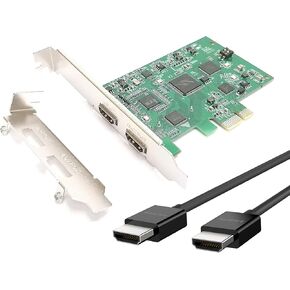 YT-294 PCI-E 4K Video Capture Card HDMI HD Video Capture HDMI Output 1080p 60p Full HD Recorded UVC Plug and Play Support OBS Studio Live Streaming in Kuwait