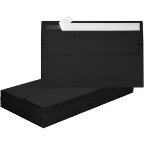 50 Pcs #10 Business Envelopes, Self Seal Standard Envelopes, Windowless Business Mailing Envelopes for Office Checks Letters Invoices Statements Wedding, Size 4-1/8 x 9-1/2 inch (Sage Green)
