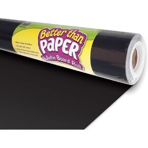 Teacher Created Resources Better Than Paper Bulletin Board Roll, Black - 77314