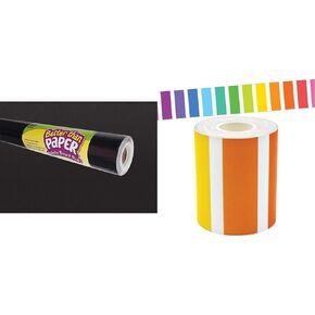 Teacher Created Resources Better Than Paper Bulletin Board Roll, Black - 77314