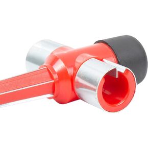 Steelman 4-Way Battery Terminal Post Cleaner Automotive Maintenance Tool, Clean Out Terminal Clamps, Clean and Reshape Posts, Brush Away Corrosion