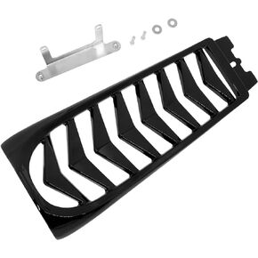 HDBUBALUS Lower Front Chin Spoiler Black Air Dam Fairing Cover for Harley Softail Street Bob Breakout Fat Bob 2018-2021