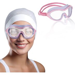 Swim Goggles,G1 SE Swimming Goggles Anti-fog for Men Women Adults Youth Anti Fog/No Leak/Clear Wide Vision