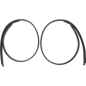 ApplianPar Driver and Passenger Side Roof Drip Molding Moulding for Toyota Tundra Crewmax 2007-2021