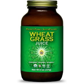 HEALTHFORCE SUPERFOODS Wheat Grass Juice Powder - 8 oz Powder