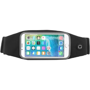 Cellet Waistband Phone Pouch, Sports Belt Waist Band Case, Fanny Pack, Jogging, Money Belt Compatible for iPhones, Samsung Galaxy Smartphones, Google Pixel, Moto