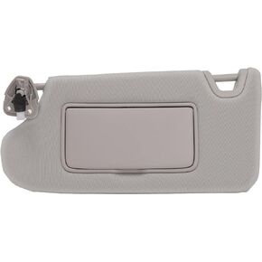 SCITOO Left Driver Side Gray Sun Visor Assembly fit for 2013 2014 2015 2016 for Nissan Altima with Sunroof