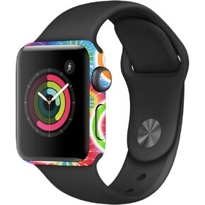 MightySkins Skin Compatible with Apple Watch Series 2 38mm - Peaceful Explosion | Protective, Durable, and Unique Vinyl Decal wrap Cover | Easy to Apply, Remove, and Change Styles | Made in The USA