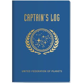 The Unemployed Philosophers Guild Star Trek Captain's Log Passport Sized Mini Notebook