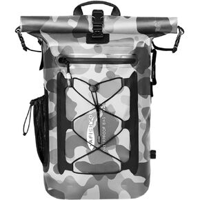 Heavy Duty Waterproof Dry Bag Backpack - 35L Roll-Top Floating Dry Bag Backpack for Kayaking, Rafting, Boating