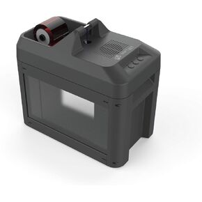 Smart-Bit: ID Card Printer Ink Ribbon Shredder - Includes Shredder, Bin, Power Supply, One Disposal Bag