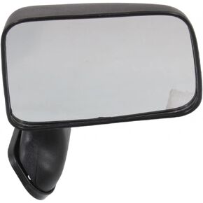 For Toyota Pickup 1989-1995 Door Mirror Driver Side | Manual | Manual Folding | Non-Heated | Door Mount | w/Vent Window | Textured Black | Replacement For 8794089141, 8794089141-PFM
