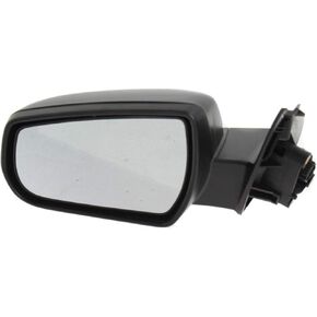 For Chevy Malibu 2013 2014 2015 Door Mirror Driver Side | Power | Heated | Manual Folding | Textured Black | Replacement For 22860546