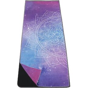 Yoga Towel | Yoga Mat Towel Non Slip for Hot Yoga | Yoga Towels for Hot Yoga Non Slip | Hot Yoga Mat Towel | Yoga Towel Non Slip | Hot Yoga Towel Mat | Yoga Mat Cover | Pilates | Stretching | Workout in Saudi Arabia