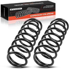 A-Premium 2Pcs Rear Suspension Coil Springs Set Compatible with Mazda 6 2003 2004 2005 2006 2007 2008, 4-Door, Driver and Passenger Side, Replace# GK2A28011B