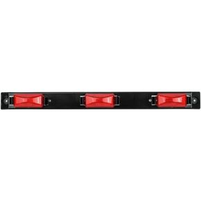 Partsam [DOT Approved] 17" Inch Red LED Truck Trailer Identification Light Bar, Waterproof Sealed 3 Lights Bar 12V Replacement for F150 F250 F350 RAM 1500 2500 3500 Silverado Sierra