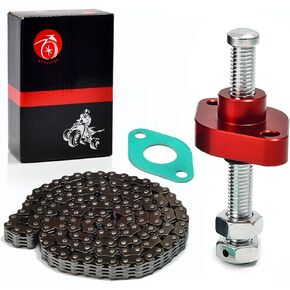 Cam Timing Chain & CNC Manual Tensioner For Yamaha Raptor 660R 2001 2002 2003 2004 2005 3TB-12210-00-00