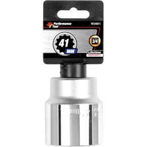 Performance Tool W34560 3/4-Inch Drive 12-Point SAE Standard Socket, 1-7/8-Inch