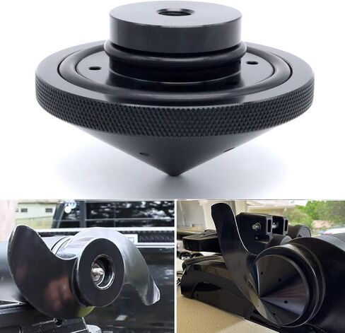 Eliminator Trolling Motor Prop Nut Aluminum GFEL-MK-BK-DP Replace for MinnKota 35-70 lb Models (Black) in Saudi Arabia