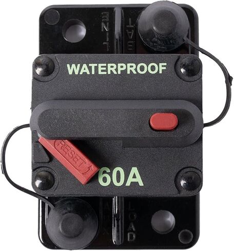 Waterproof 60 Amp Premium Circuit Breaker for Trolling Motor in Saudi Arabia
