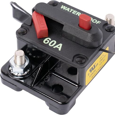 Waterproof 60 Amp Premium Circuit Breaker for Trolling Motor in Saudi Arabia