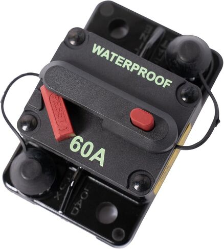 Waterproof 60 Amp Premium Circuit Breaker for Trolling Motor in Saudi Arabia