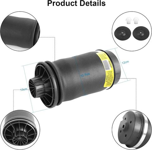 Nifeida 2513200025 Rear Air Suspension Spring Bags Compatible with Mercedes Benz R320 2007-2009, R350 2006-2013, R500 2006-2007, R550 2008, R63 AMG 2007 OEM 2513200425 2513200325, Left + Right in Saudi Arabia