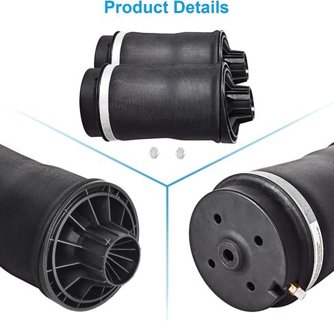 Nifeida 2513200025 Rear Air Suspension Spring Bags Compatible with Mercedes Benz R320 2007-2009, R350 2006-2013, R500 2006-2007, R550 2008, R63 AMG 2007 OEM 2513200425 2513200325, Left + Right in Saudi Arabia