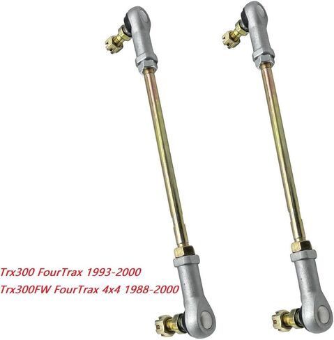 مجموعة قضيب ربط 2 لسيارة Honda TRX300FW FourTrax 4x4 1988-2000، TRX300 FourTrax 1993-2000، يستبدل الجزء # 53521-HC5-750 53158-HP5-003 53157-HP5-003. in Saudi Arabia