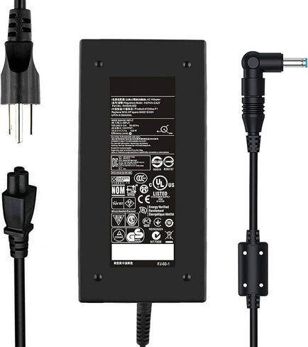 شاحن إمداد 150 واط لـ HP OMEN x by 15 17 ZBook Studio 15 G3 G4 G5 G6 ADP-150XB B 776620-001 917677-003 917677-001 740243-001 775626-003 HP Pavilion Gaming 15 17 TPN-CA11 TPN-DA03 محول الكمبيوتر المحمول in Kuwait